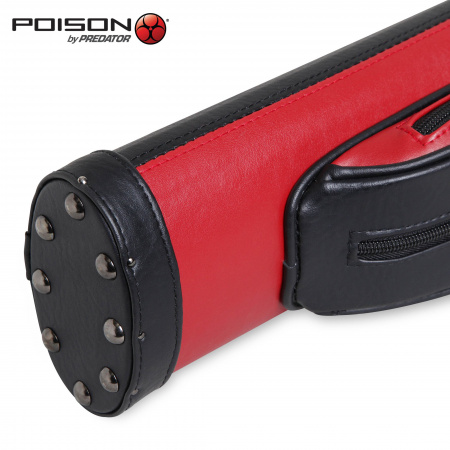 Тубус "Poison Armor 2x2" красный/чёрный