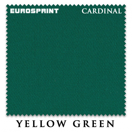Сукно "EuroSprint" Cardinal" 165 см.Yellow green