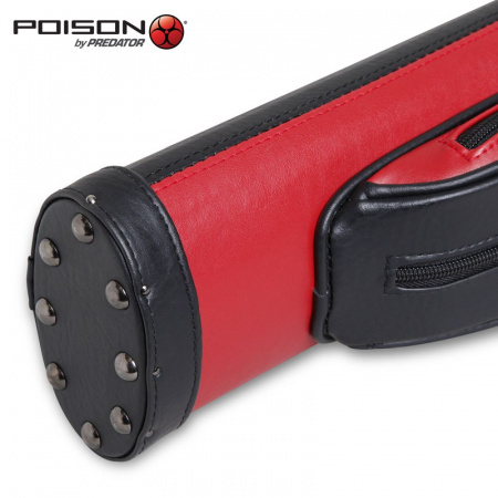 Тубус "Poison Armor 2x2" красный/чёрный