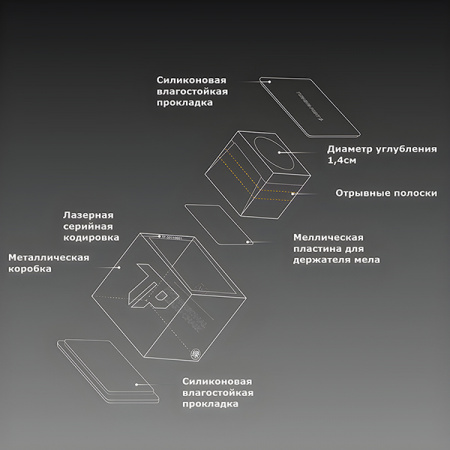 Мел "Turning Point Pro" (H) зеленый