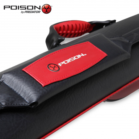 Тубус "Poison Armor 2x2" красный/чёрный