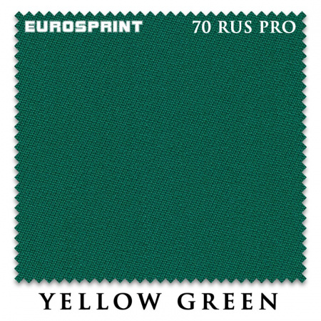 Сукно "EuroSprint" 70 Rus Pro 198см.Yellow green