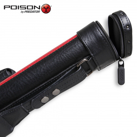 Тубус "Poison Armor 1x1" красный/чёрный