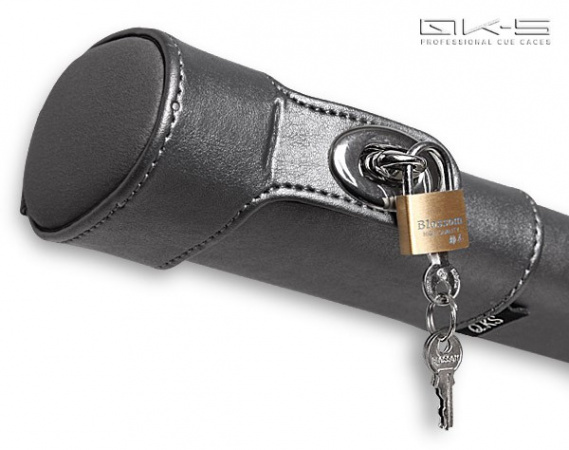 Тубус "QK-S Musketeer" 1х1 серый металлик