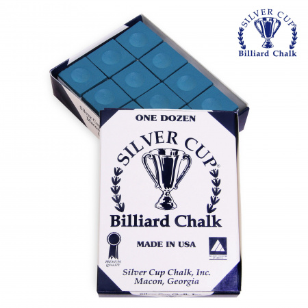 Мел "Silver Cup" powder blue 12 шт.