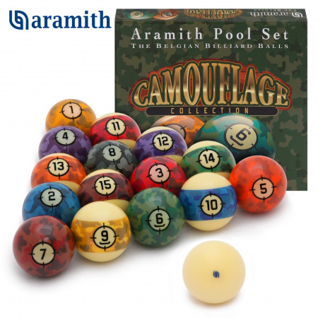 Шары "Aramith-Camouflage" 57,2 мм.
