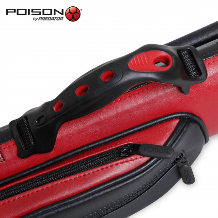 Тубус "Poison Armor 2x2" красный/чёрный